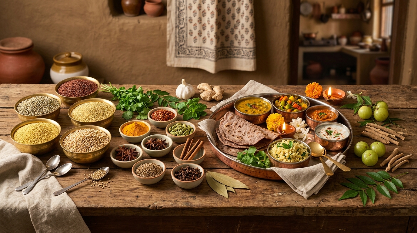 Traditional Indian Foods Showcase